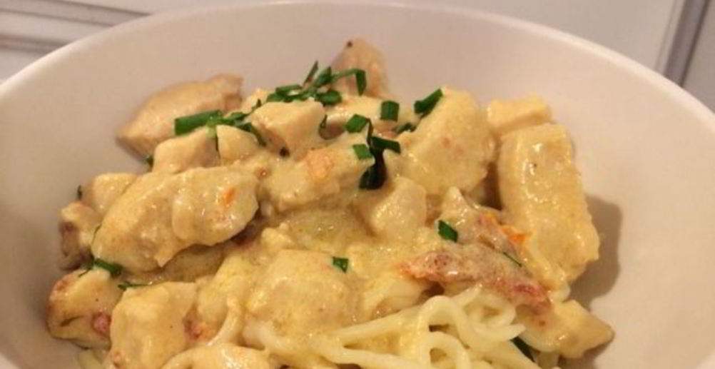 Рецепт пасту с мидиями и креветками в медовом соусе