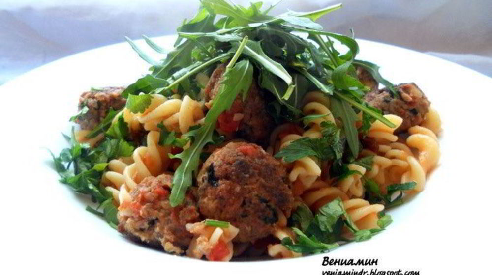 Как приготовить пасту с шариками из тунца