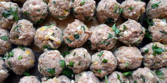 Рецепт пасты с шариками из тунца