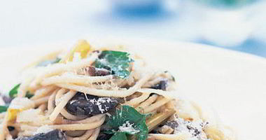 Рецепт Спагетти с грибами