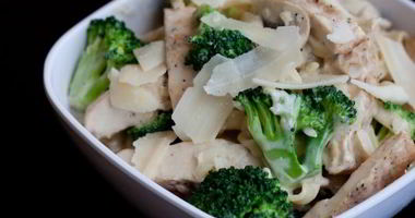 Рецепт Спагетти с курицей и грибами