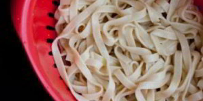 Рецепт спагетти с курицей и грибами