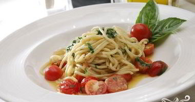 Рецепт Спагетти с помидорами черри