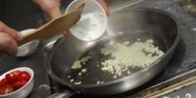 Рецепт спагетти с помидорами черри