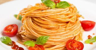 Рецепт Спагетти с томатами и базиликом