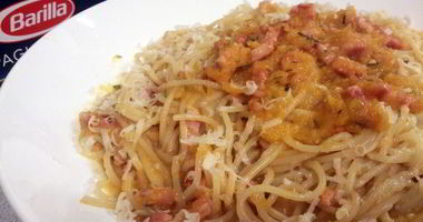 Рецепт Спагетти с тыквенным соусом