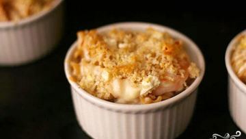 Рецепт Запеченной пасты с сыром Фета и креветками