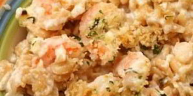 Рецепт запеченной пасты с сыром фета и креветками