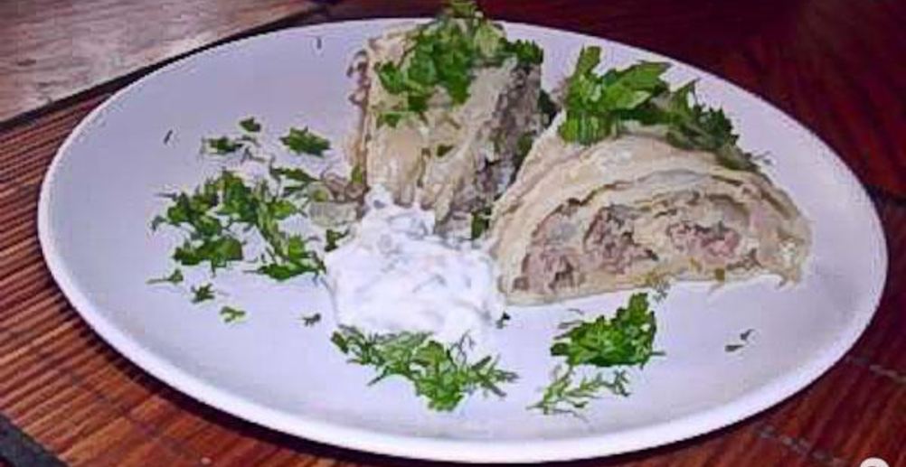 Рецепт рулет ханум