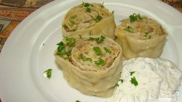 Рецепт Ленивых мантов в пароварке