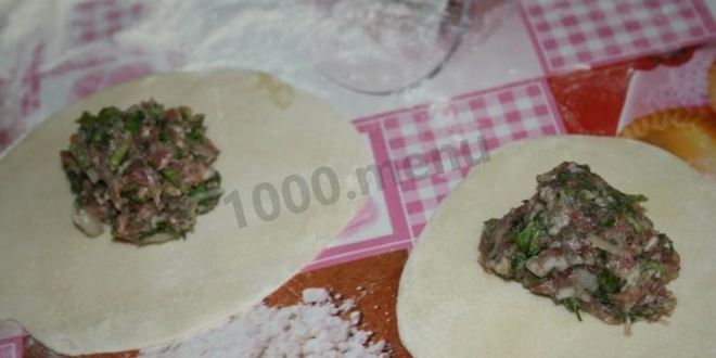 Рецепт мантов из свинины