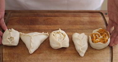 Рецепт Мантов из тыквы