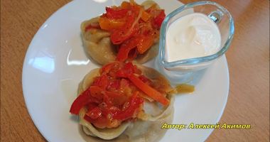 Рецепт Мантов с говядиной