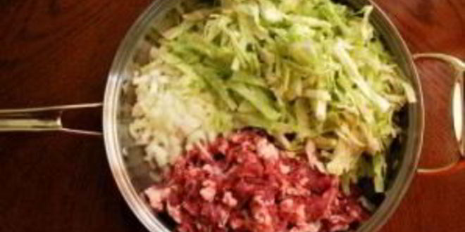 Рецепт мантов с капустой