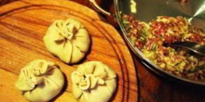 Рецепт мантов с капустой