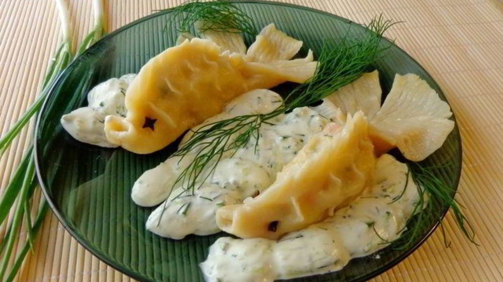 Как приготовить мантов с лососем золотые рыбки