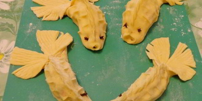 Рецепт мантов с лососем золотые рыбки