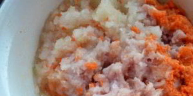 Рецепт мантов с морковью