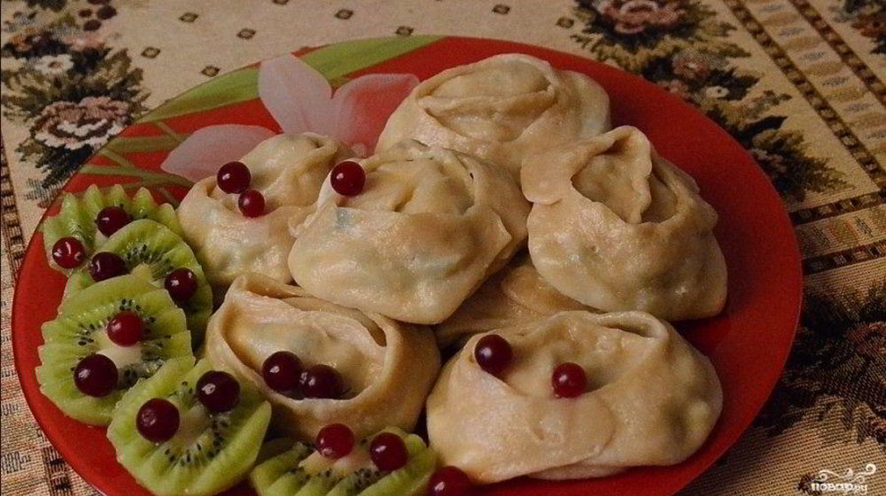 Как приготовить мантов с творогом