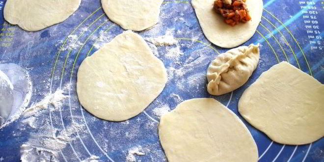 Рецепт мантов с тыквой