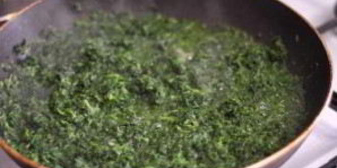 Рецепт мантов со шпинатом