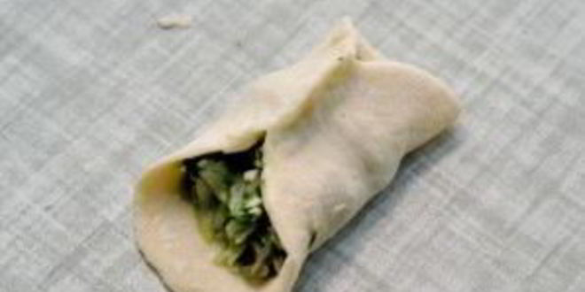 Рецепт мантов со шпинатом