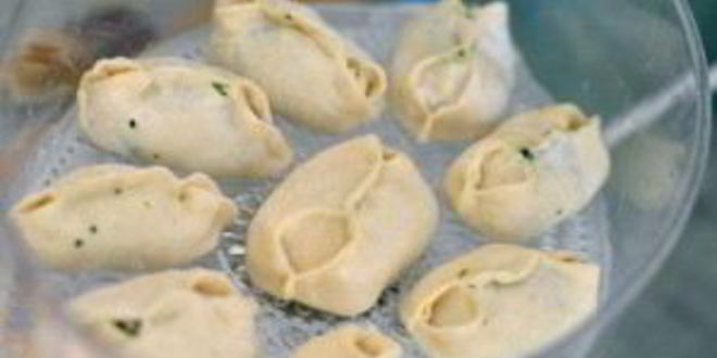 Рецепт мантов со шпинатом