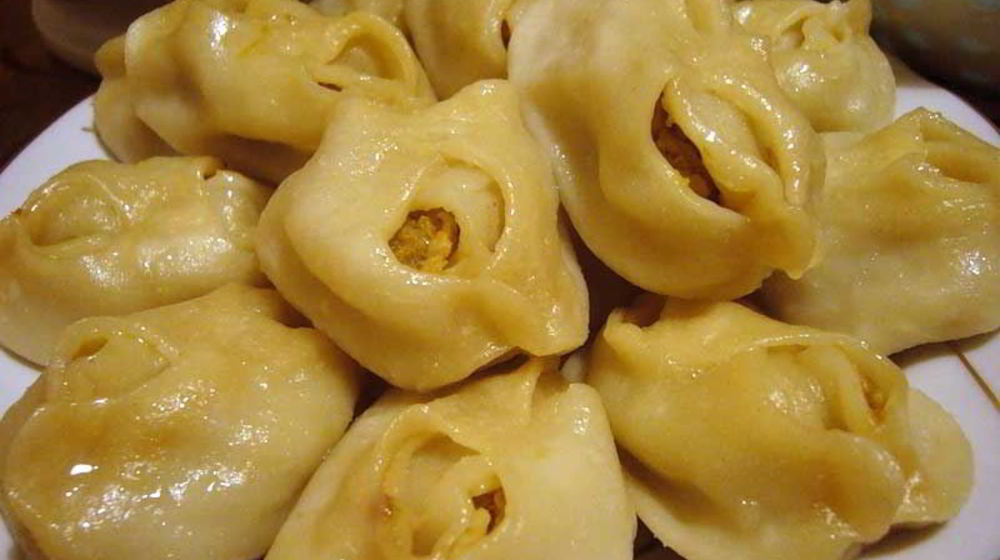 Как приготовить мантов со свининой и тыквой