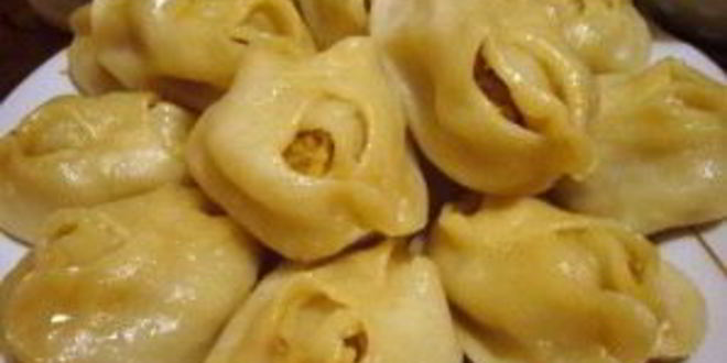 Рецепт мантов со свининой и тыквой