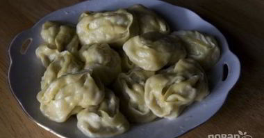 Рецепт Мантов узбекских