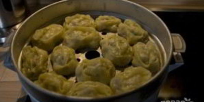 Рецепт мантов узбекских