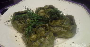 Рецепт Мантов зеленых