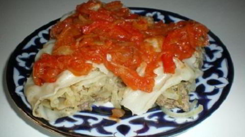 Как приготовить узбекское блюдо ханум