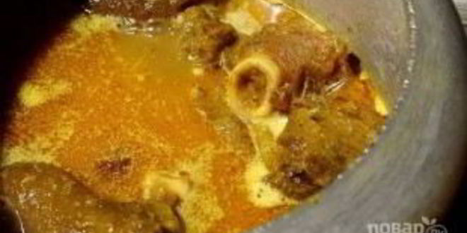 Рецепт баранины по-французски