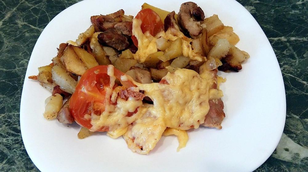 Как приготовить картофель по-французски на сковороде