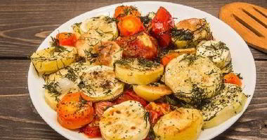 Рецепт Картофеля постного по-французски