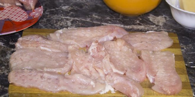 Рецепт курицы куриное филе по-французски в духовке