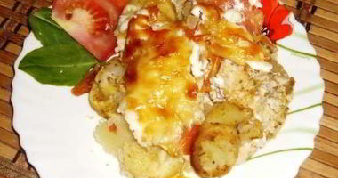 Рецепт Курицы по-французски с картошкой