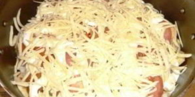 Рецепт курицы по-французски с картошкой