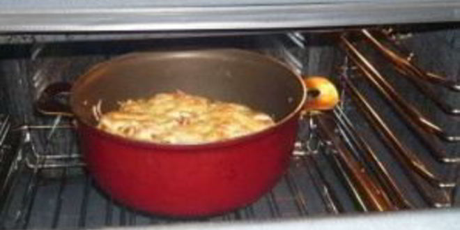 Рецепт курицы по-французски с картошкой