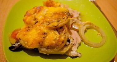 Рецепт Мяса по-французски из филе курицы