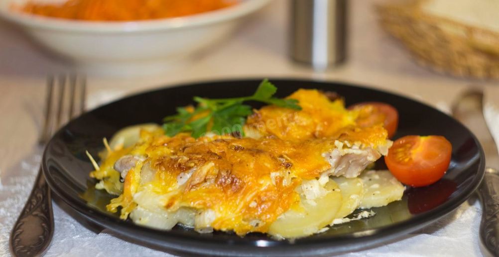 Рецепт говядину по-французски с картошкой