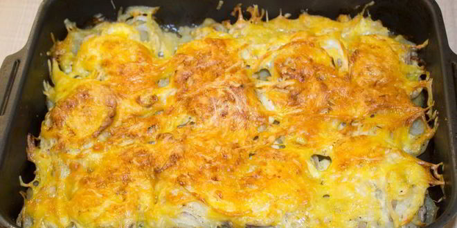 Рецепт мяса по-французски классически в духовке с картошкой