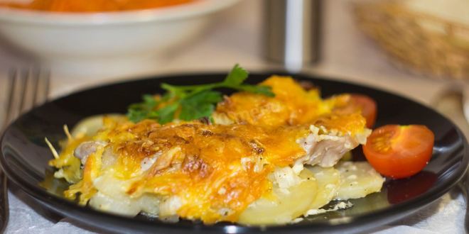 Рецепт мяса по-французски классически в духовке с картошкой