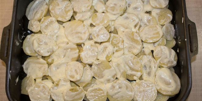 Рецепт мяса по-французски классически в духовке с картошкой