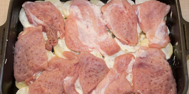 Рецепт мяса по-французски классически в духовке с картошкой