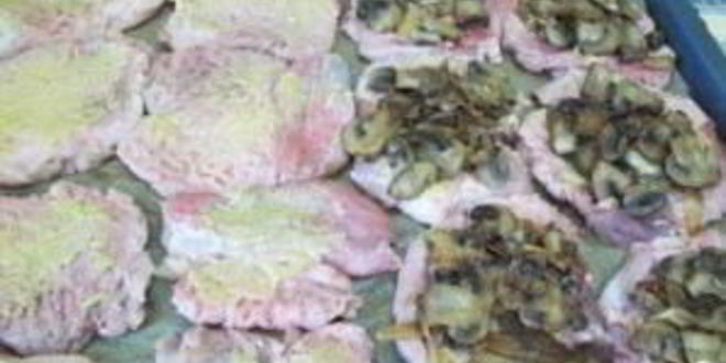 Рецепт мяса по-французски с грибами и сыром