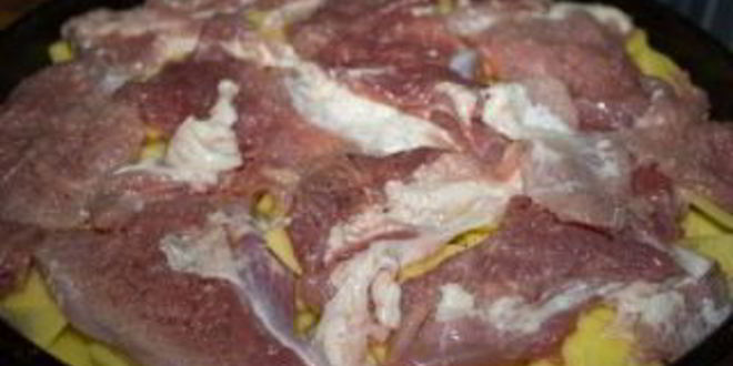 Рецепт мяса по-французски с грибами