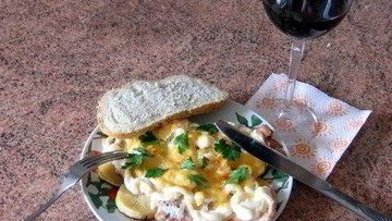 Рецепт Мяса по-французски с картофелем и помидорами