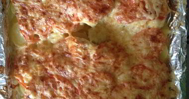 Рецепт Мяса по-французски с картофелем, помидорами и сыром